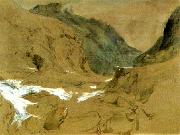 John Ruskin the pass of faido on the st gotthard Spain oil painting artist